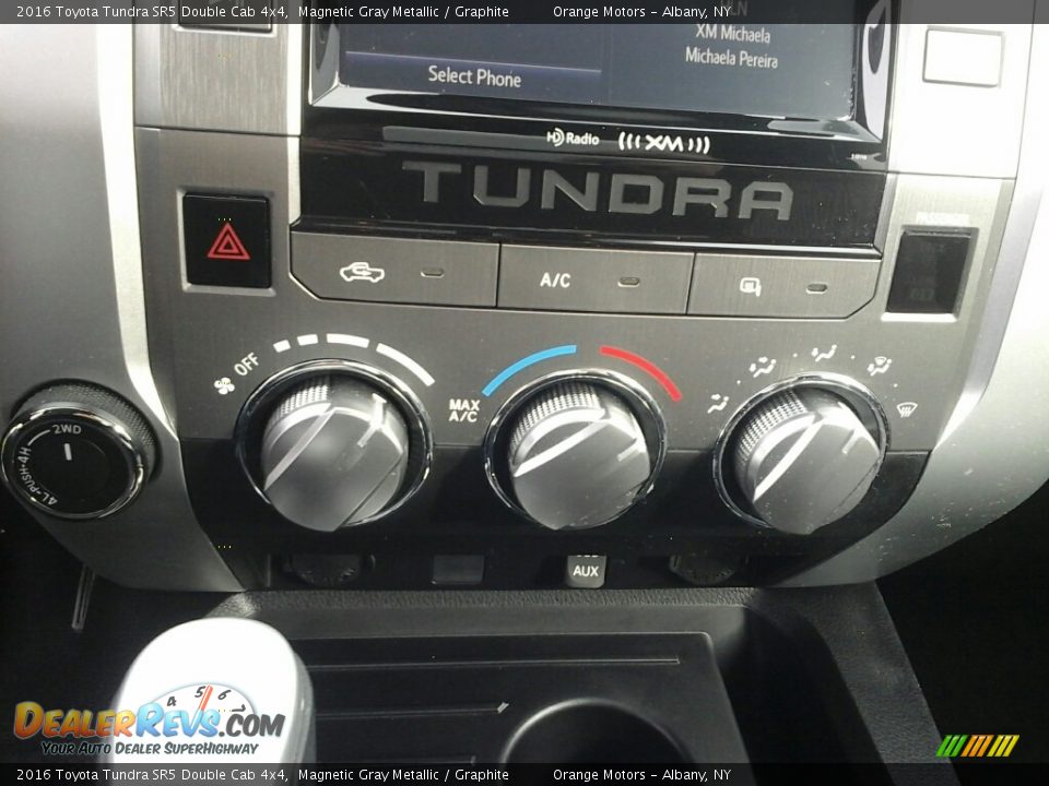 2016 Toyota Tundra SR5 Double Cab 4x4 Magnetic Gray Metallic / Graphite Photo #15