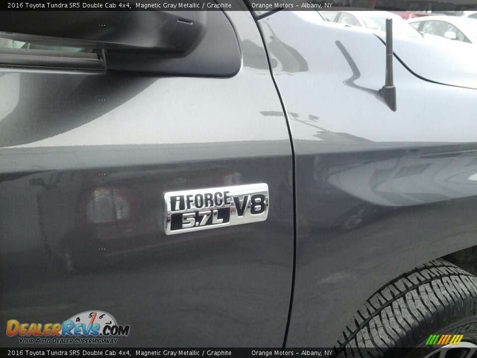 2016 Toyota Tundra SR5 Double Cab 4x4 Magnetic Gray Metallic / Graphite Photo #24