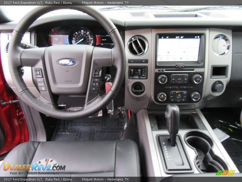 Dashboard of 2017 Ford Expedition XLT Photo #27