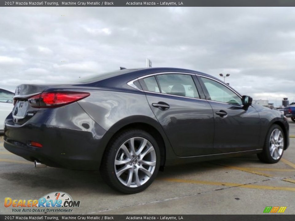 2017 Mazda Mazda6 Touring Machine Gray Metallic / Black Photo #3