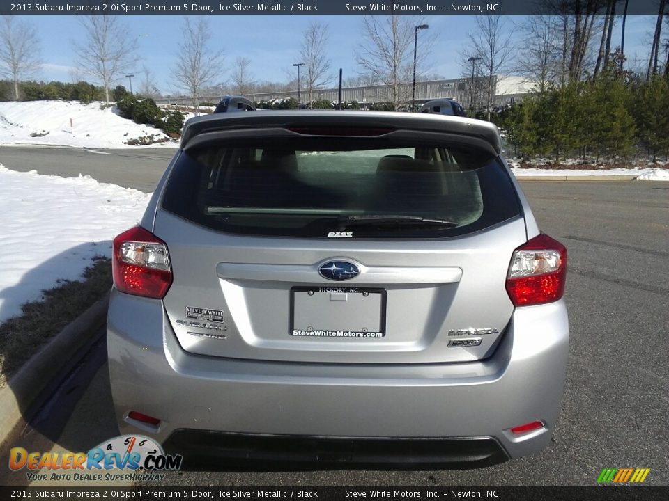 2013 Subaru Impreza 2.0i Sport Premium 5 Door Ice Silver Metallic / Black Photo #5