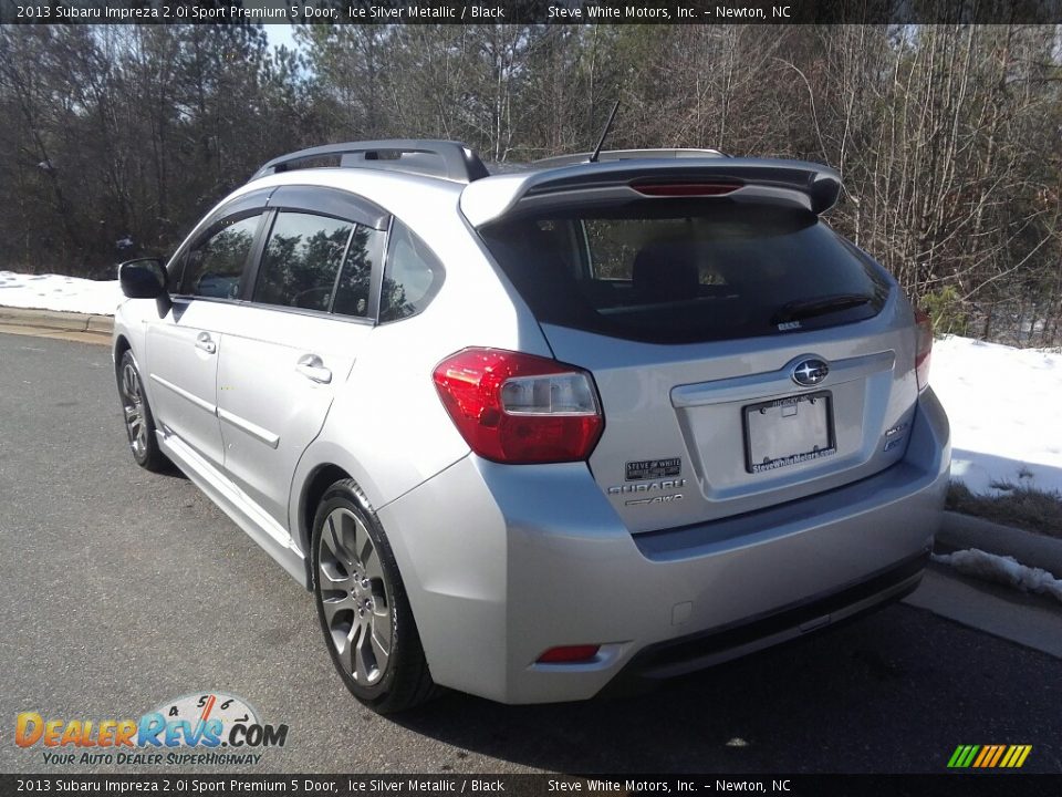 2013 Subaru Impreza 2.0i Sport Premium 5 Door Ice Silver Metallic / Black Photo #6
