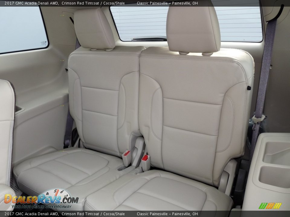 2017 GMC Acadia Denali AWD Crimson Red Tintcoat / Cocoa/Shale Photo #8