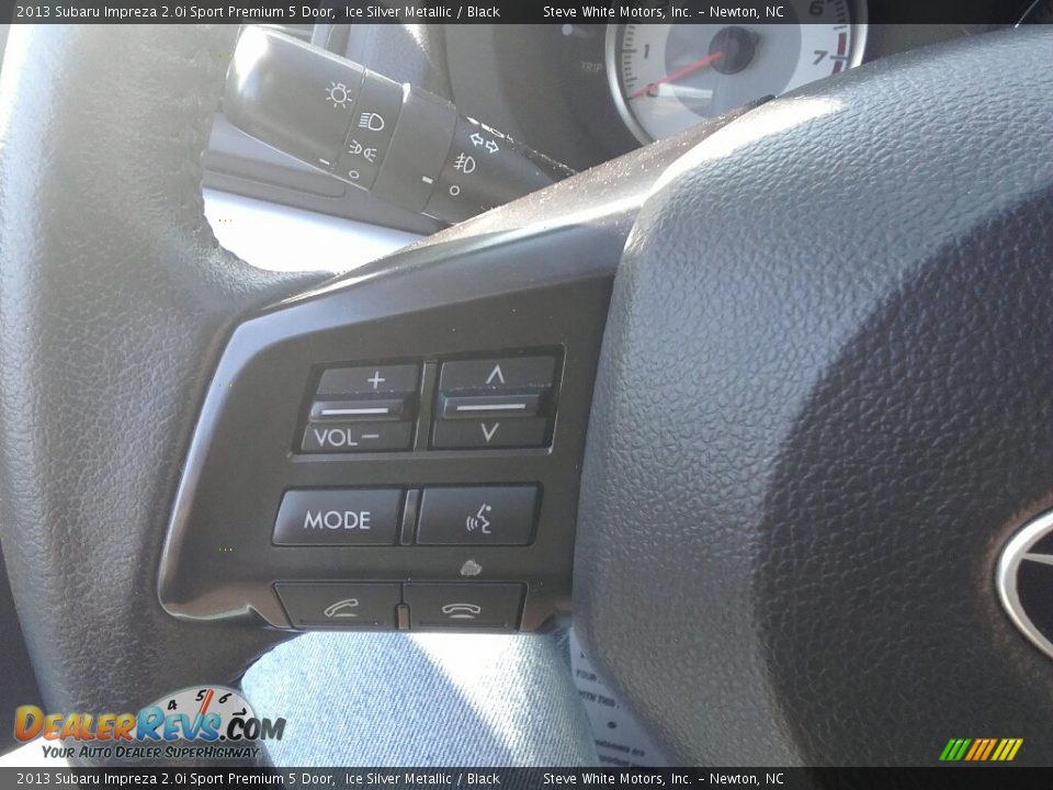 2013 Subaru Impreza 2.0i Sport Premium 5 Door Ice Silver Metallic / Black Photo #13