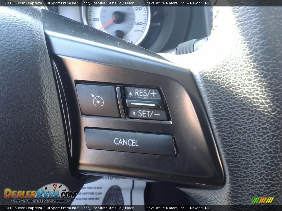 2013 Subaru Impreza 2.0i Sport Premium 5 Door Ice Silver Metallic / Black Photo #14