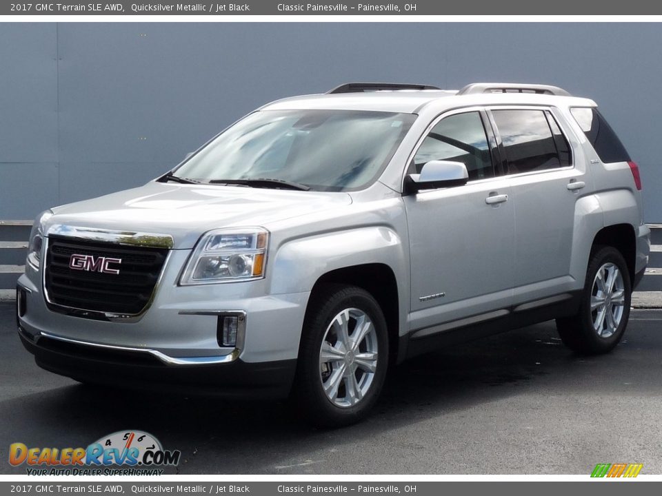 2017 GMC Terrain SLE AWD Quicksilver Metallic / Jet Black Photo #1