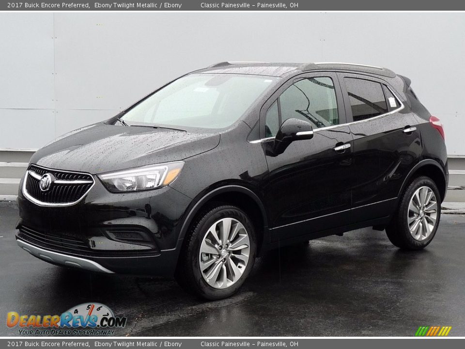 2017 Buick Encore Preferred Ebony Twilight Metallic / Ebony Photo #1