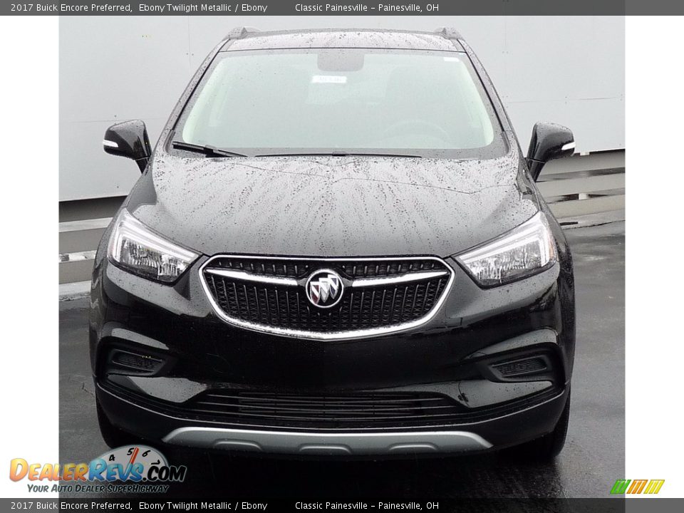 2017 Buick Encore Preferred Ebony Twilight Metallic / Ebony Photo #4