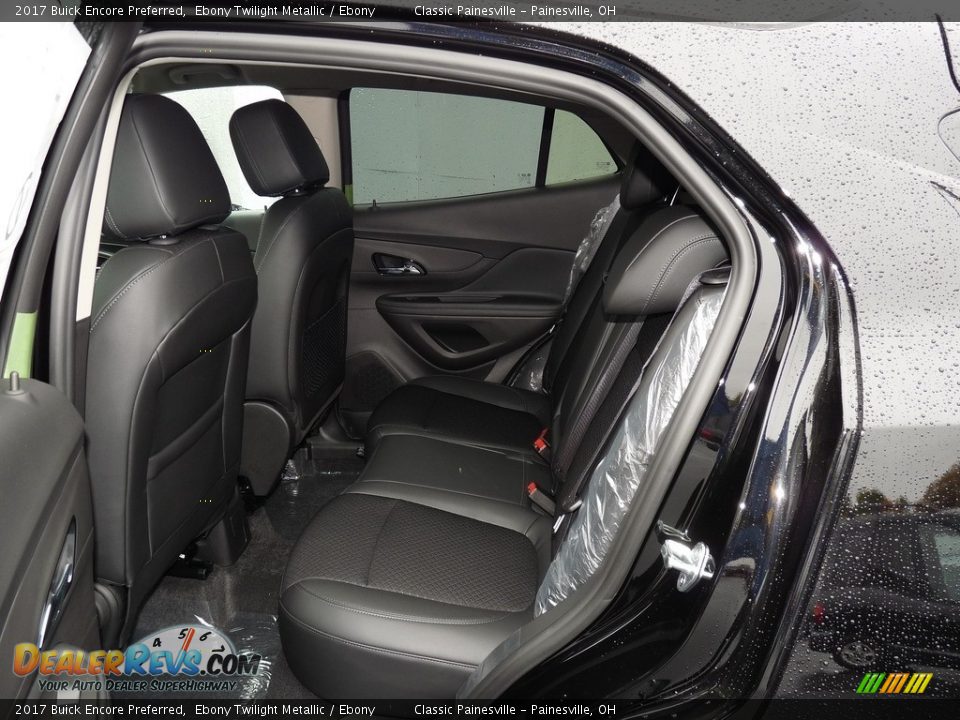 2017 Buick Encore Preferred Ebony Twilight Metallic / Ebony Photo #6