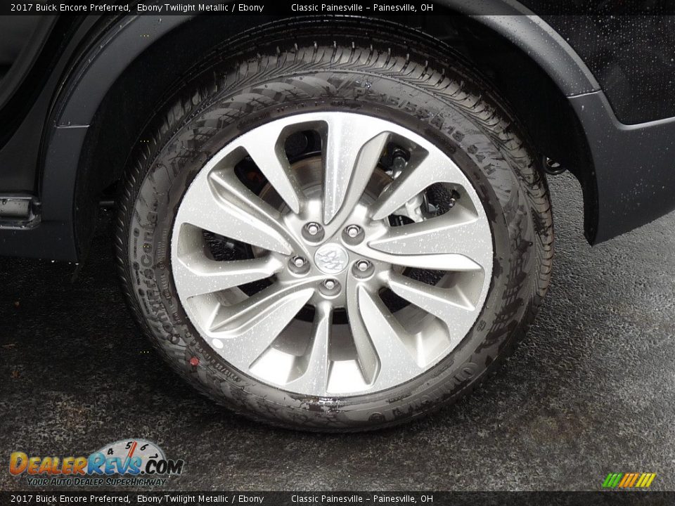 2017 Buick Encore Preferred Ebony Twilight Metallic / Ebony Photo #7