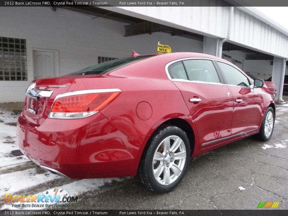 2012 Buick LaCrosse FWD Crystal Red Tintcoat / Titanium Photo #2