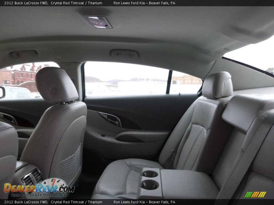 2012 Buick LaCrosse FWD Crystal Red Tintcoat / Titanium Photo #11