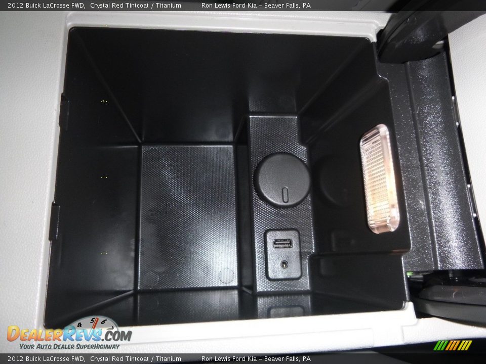 2012 Buick LaCrosse FWD Crystal Red Tintcoat / Titanium Photo #19