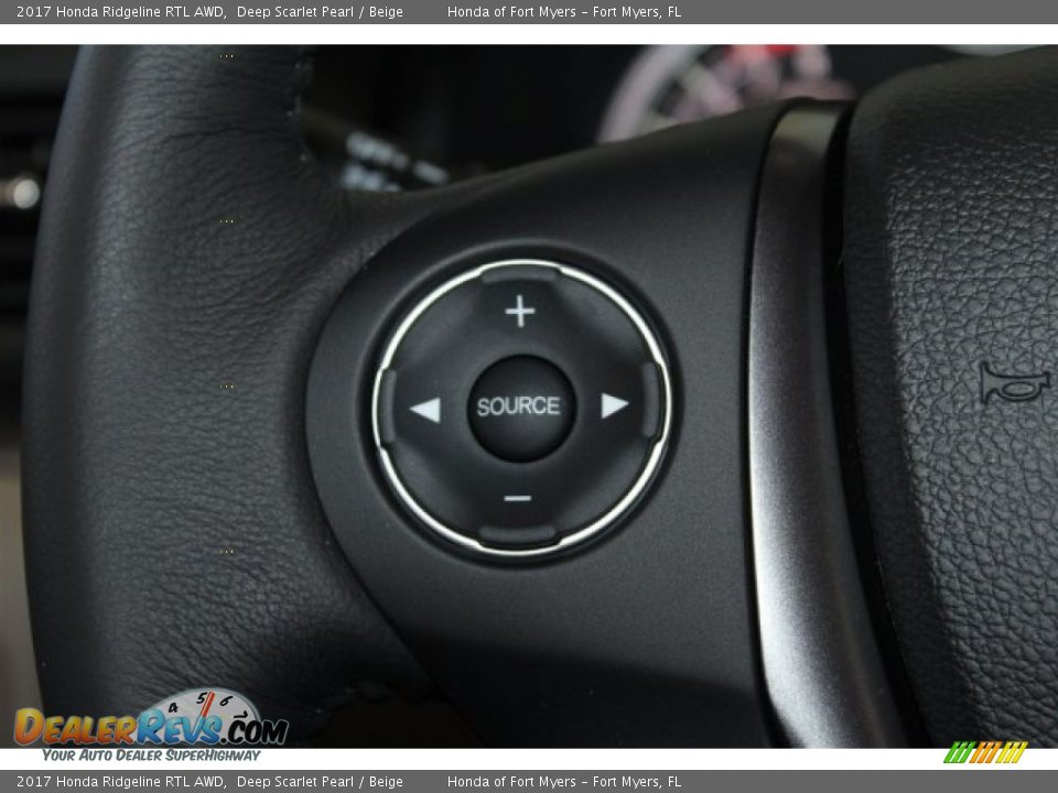 Controls of 2017 Honda Ridgeline RTL AWD Photo #13