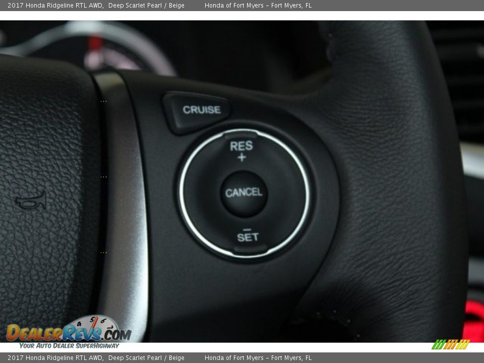 Controls of 2017 Honda Ridgeline RTL AWD Photo #14