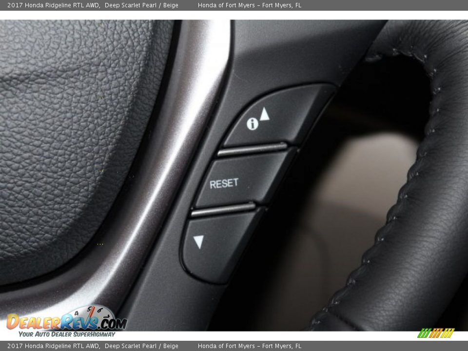 Controls of 2017 Honda Ridgeline RTL AWD Photo #16