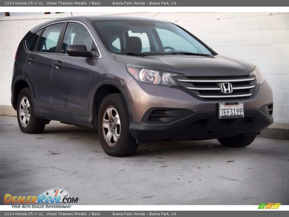 2014 Honda CR-V LX Urban Titanium Metallic / Black Photo #1