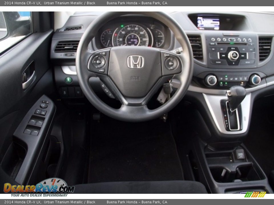 2014 Honda CR-V LX Urban Titanium Metallic / Black Photo #5