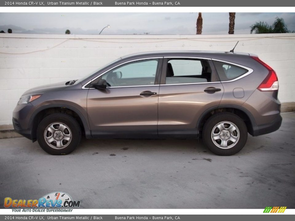 2014 Honda CR-V LX Urban Titanium Metallic / Black Photo #10