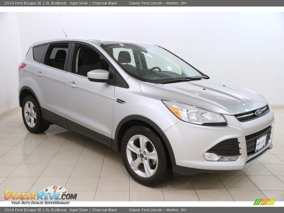 2014 Ford Escape SE 1.6L EcoBoost Ingot Silver / Charcoal Black Photo #1