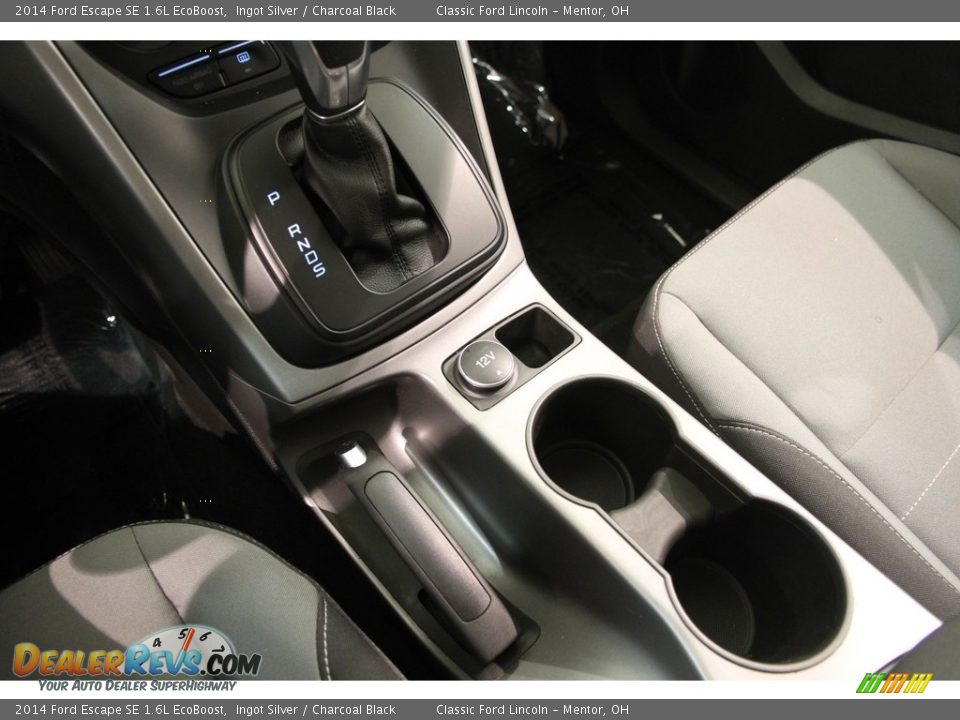 2014 Ford Escape SE 1.6L EcoBoost Ingot Silver / Charcoal Black Photo #11