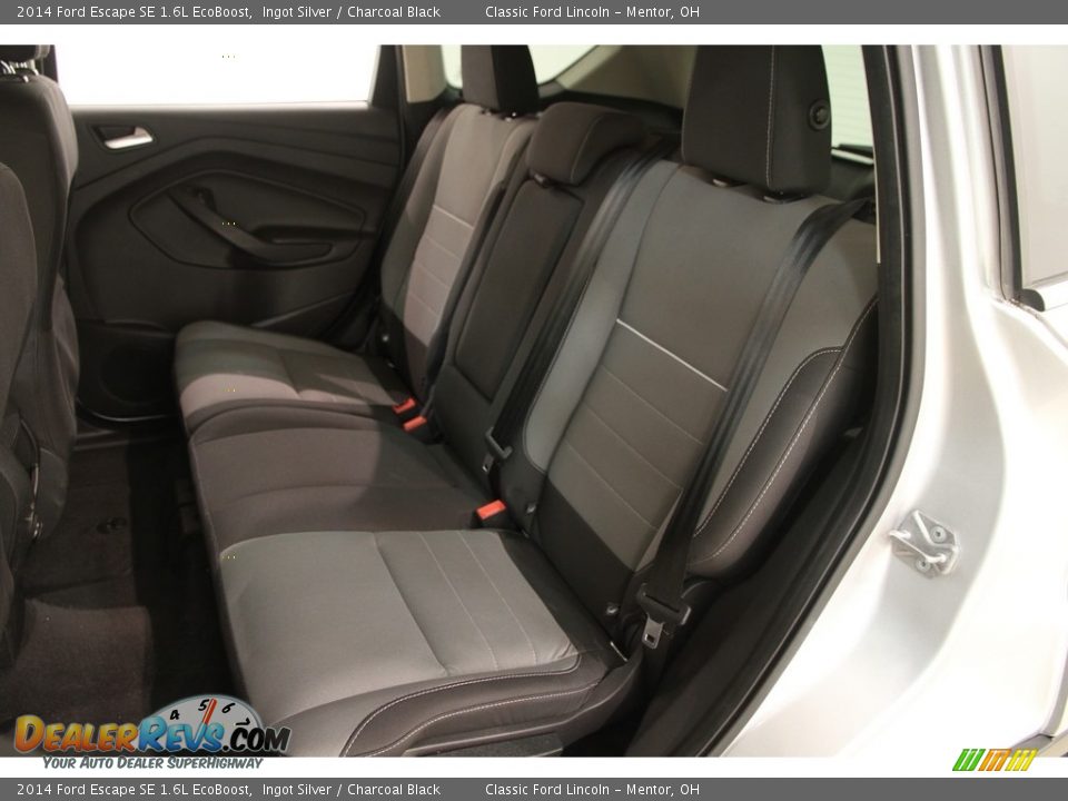 2014 Ford Escape SE 1.6L EcoBoost Ingot Silver / Charcoal Black Photo #14