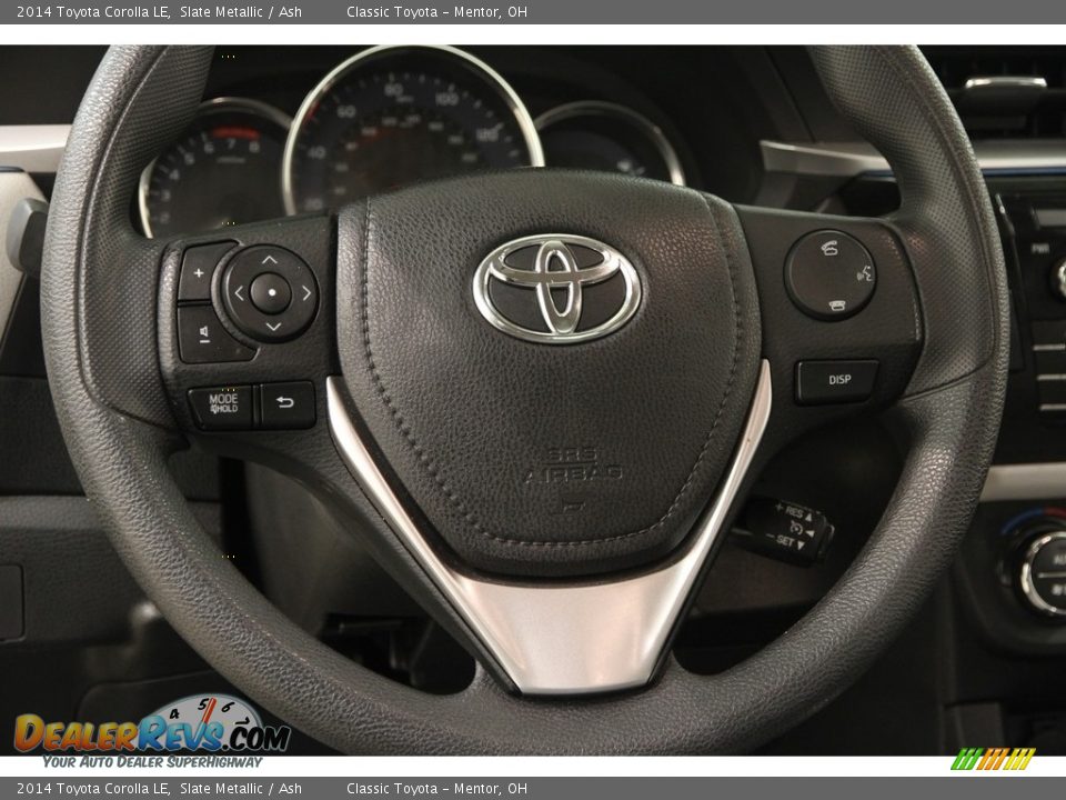 2014 Toyota Corolla LE Slate Metallic / Ash Photo #6