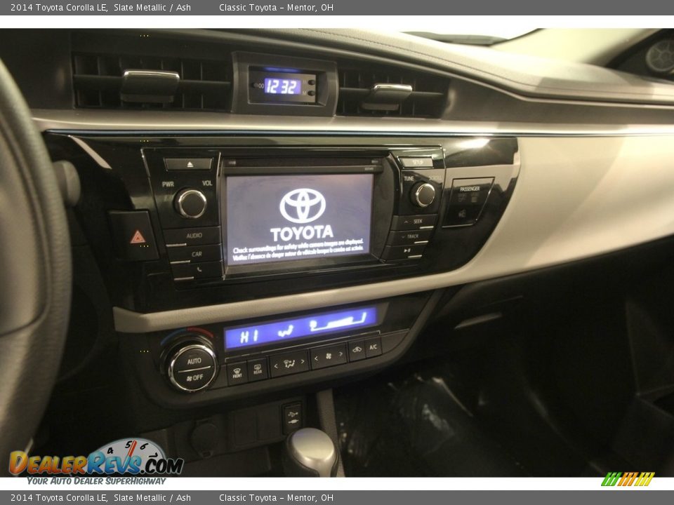 2014 Toyota Corolla LE Slate Metallic / Ash Photo #8