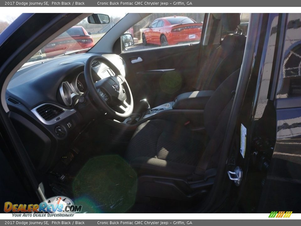 2017 Dodge Journey SE Pitch Black / Black Photo #8
