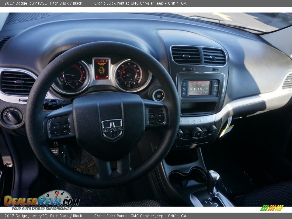 2017 Dodge Journey SE Pitch Black / Black Photo #9
