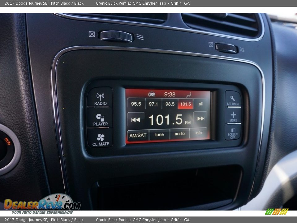 2017 Dodge Journey SE Pitch Black / Black Photo #14