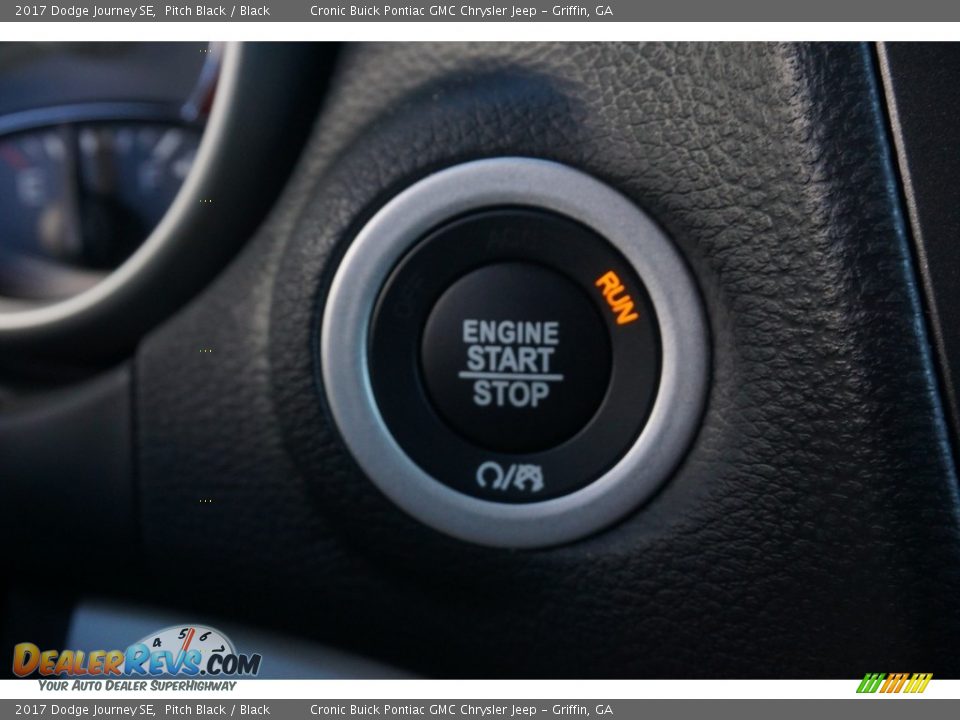 2017 Dodge Journey SE Pitch Black / Black Photo #15