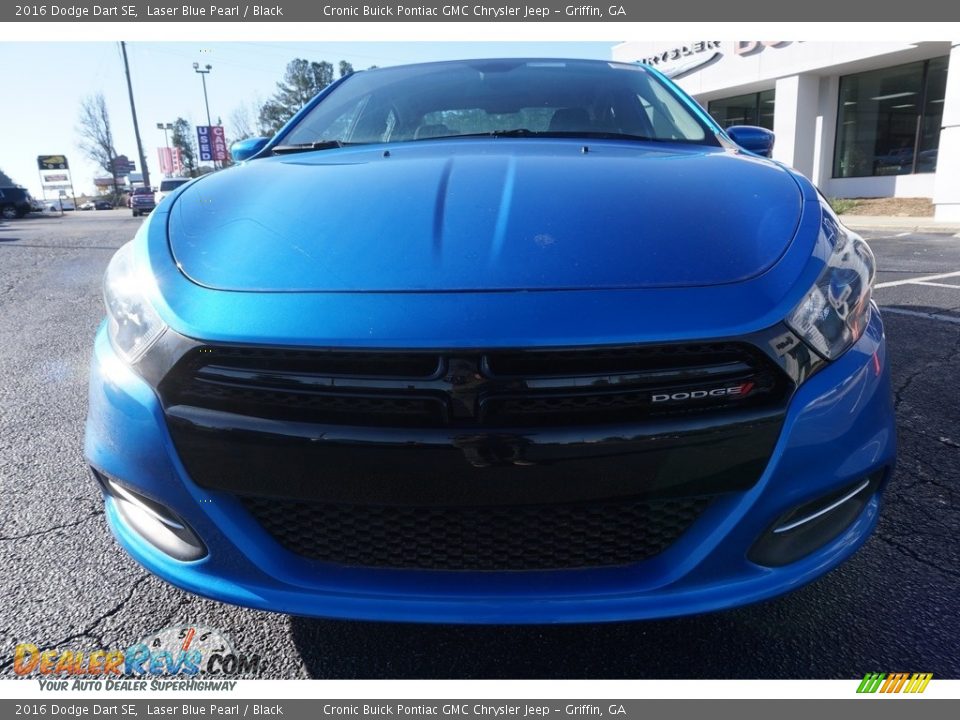 2016 Dodge Dart SE Laser Blue Pearl / Black Photo #2