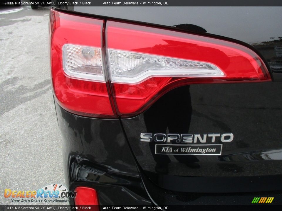 2014 Kia Sorento SX V6 AWD Ebony Black / Black Photo #36