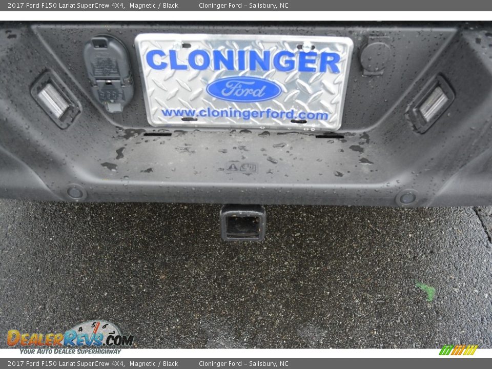 2017 Ford F150 Lariat SuperCrew 4X4 Magnetic / Black Photo #5