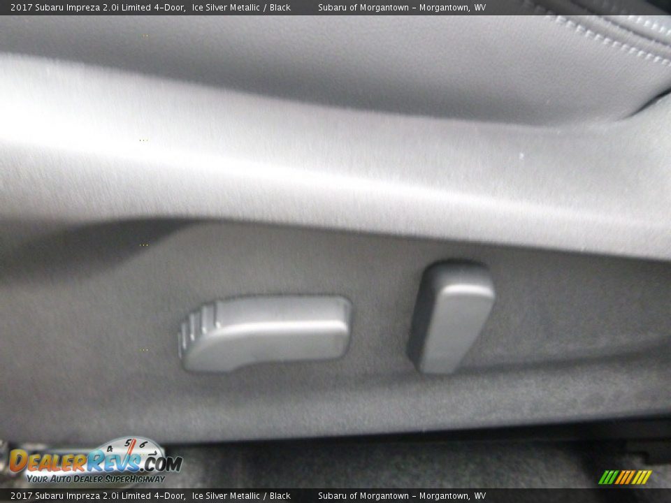 2017 Subaru Impreza 2.0i Limited 4-Door Ice Silver Metallic / Black Photo #16