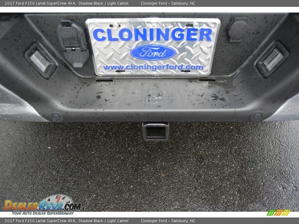 2017 Ford F150 Lariat SuperCrew 4X4 Shadow Black / Light Camel Photo #5