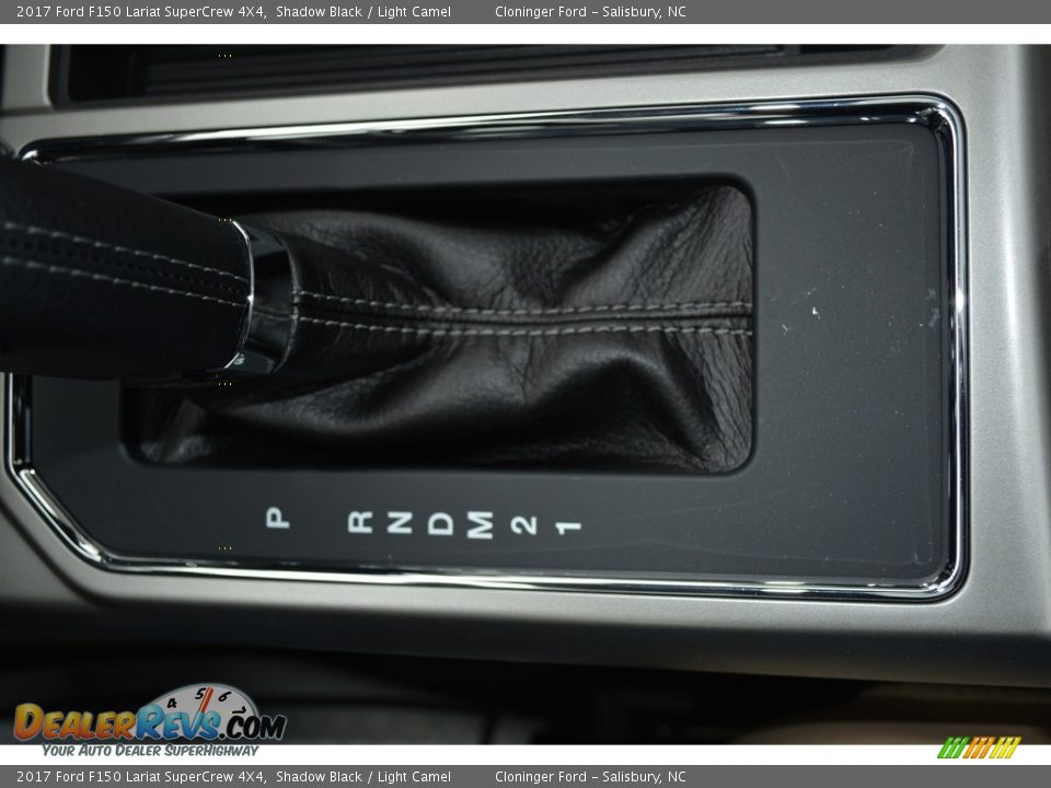 2017 Ford F150 Lariat SuperCrew 4X4 Shadow Black / Light Camel Photo #19