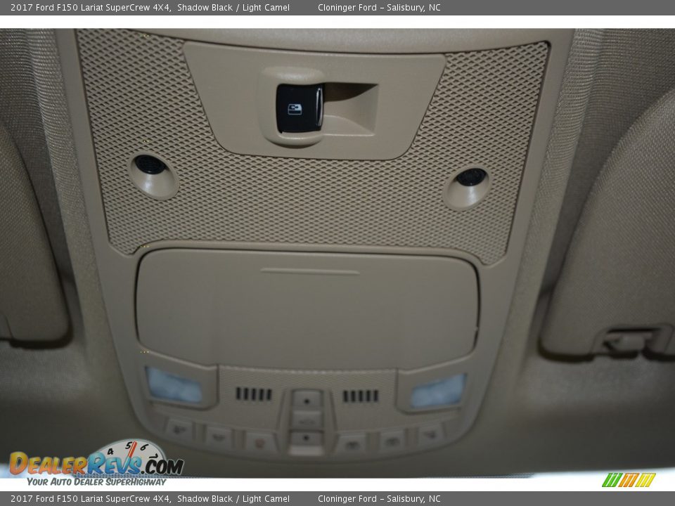 2017 Ford F150 Lariat SuperCrew 4X4 Shadow Black / Light Camel Photo #23