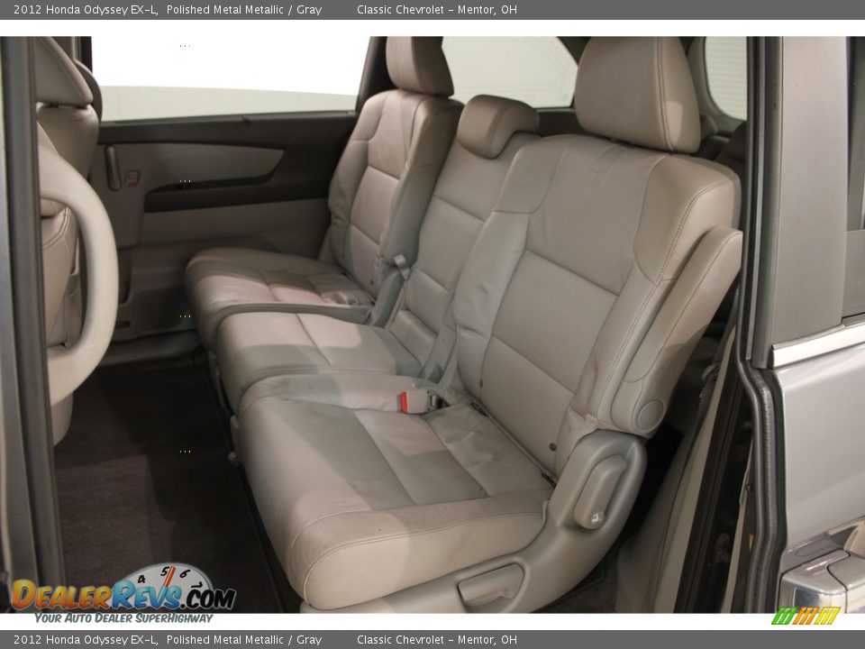 2012 Honda Odyssey EX-L Polished Metal Metallic / Gray Photo #18