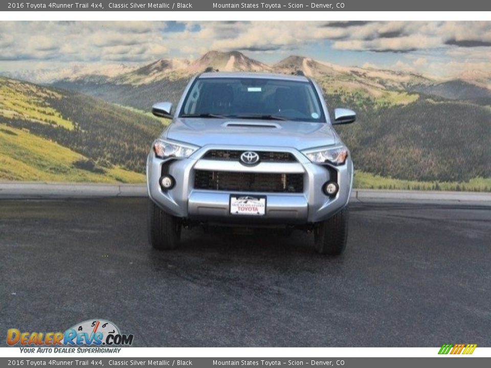 2016 Toyota 4Runner Trail 4x4 Classic Silver Metallic / Black Photo #2
