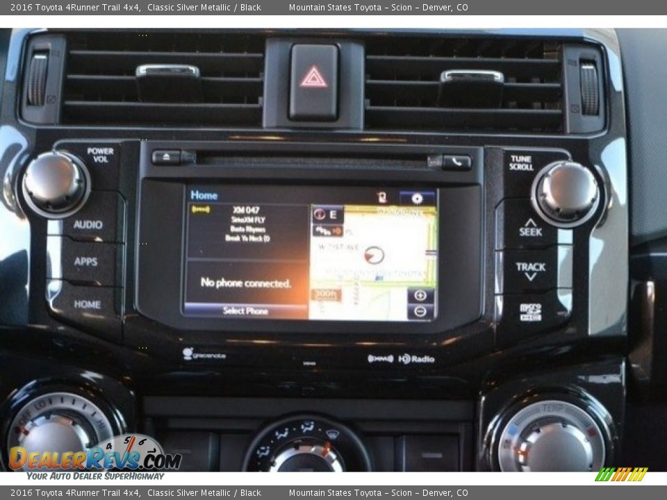 2016 Toyota 4Runner Trail 4x4 Classic Silver Metallic / Black Photo #6