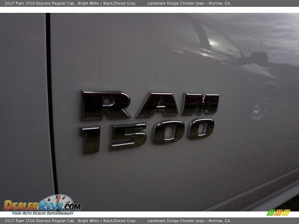2017 Ram 1500 Express Regular Cab Bright White / Black/Diesel Gray Photo #6