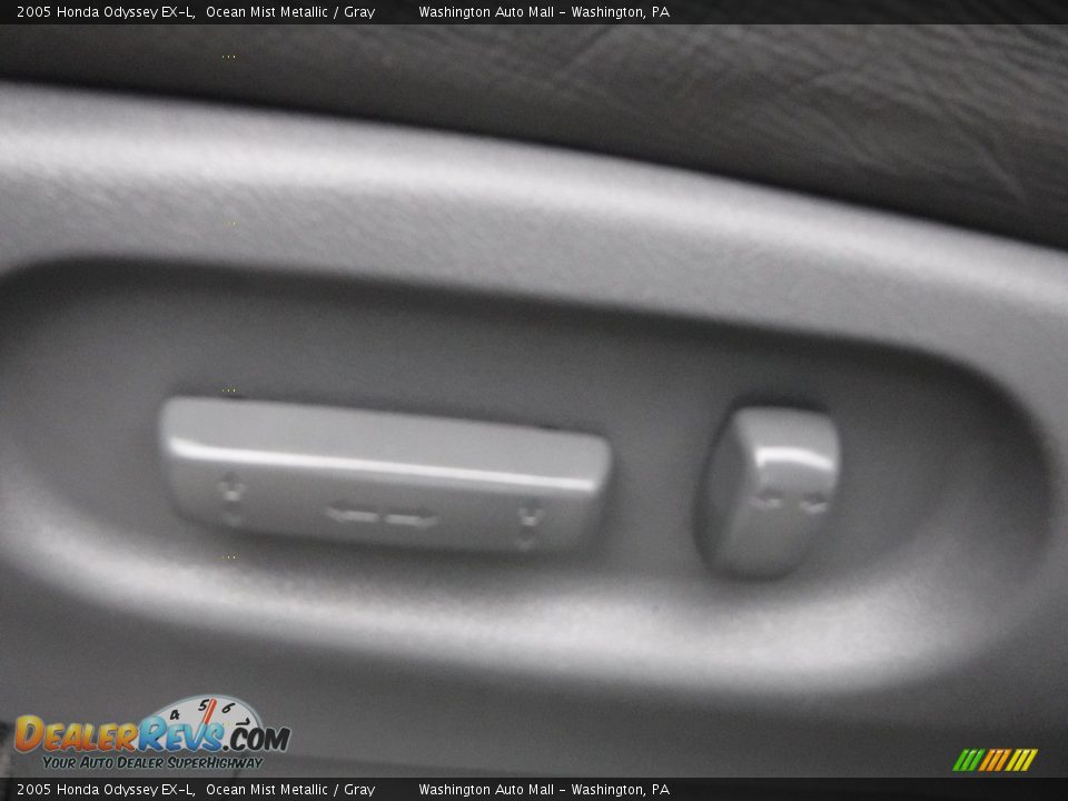 2005 Honda Odyssey EX-L Ocean Mist Metallic / Gray Photo #17