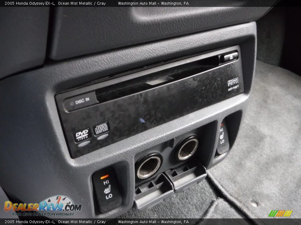 2005 Honda Odyssey EX-L Ocean Mist Metallic / Gray Photo #19
