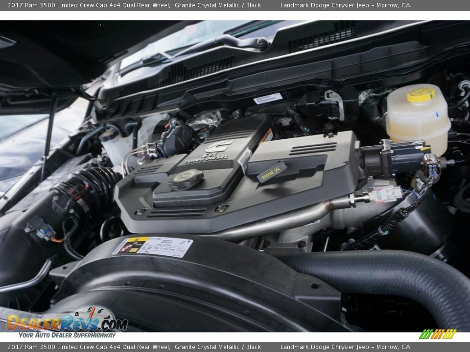 2017 Ram 3500 Limited Crew Cab 4x4 Dual Rear Wheel 6.7 Liter OHV 24-Valve Cummins Turbo-Diesel Inline 6 Cylinder Engine Photo #7