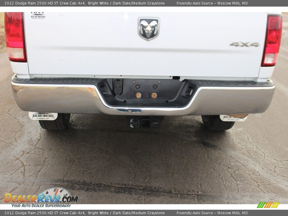 2012 Dodge Ram 2500 HD ST Crew Cab 4x4 Bright White / Dark Slate/Medium Graystone Photo #22
