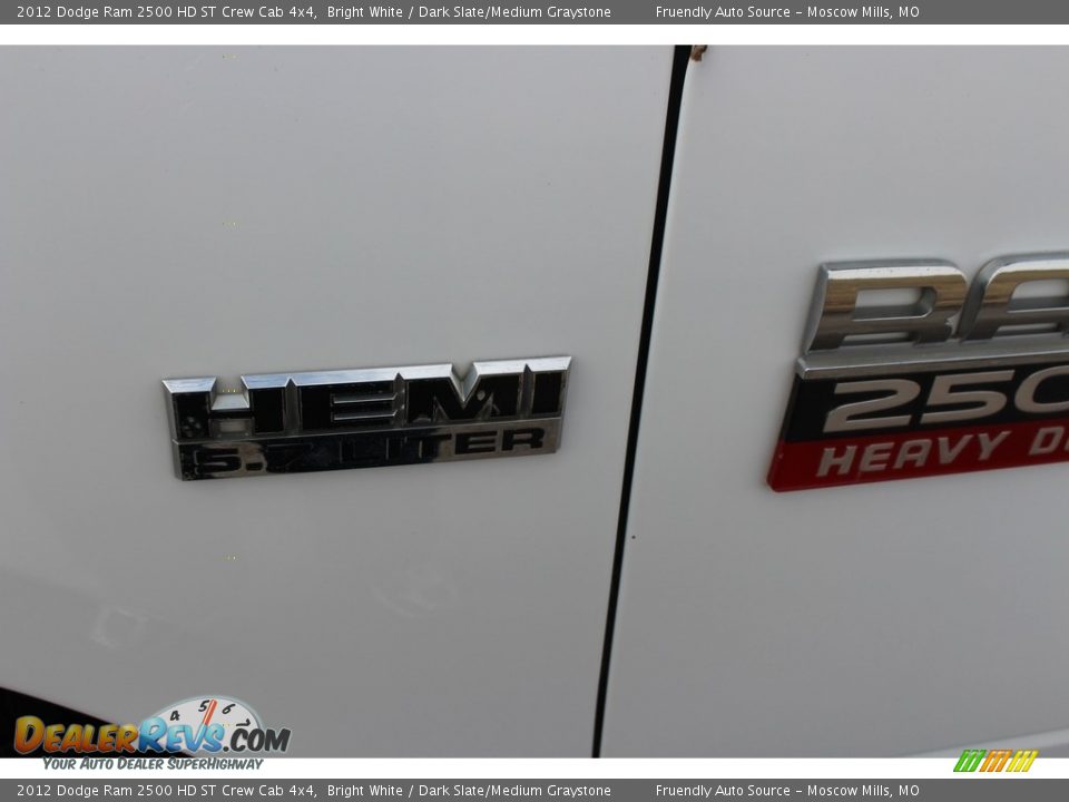 2012 Dodge Ram 2500 HD ST Crew Cab 4x4 Bright White / Dark Slate/Medium Graystone Photo #29