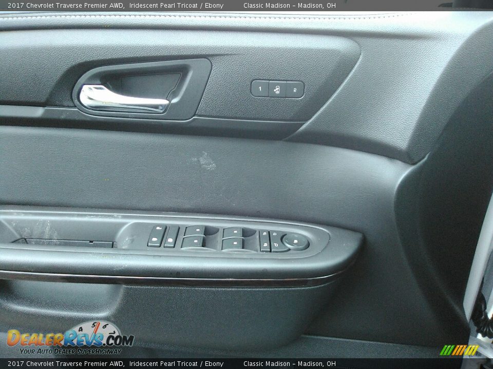 2017 Chevrolet Traverse Premier AWD Iridescent Pearl Tricoat / Ebony Photo #3