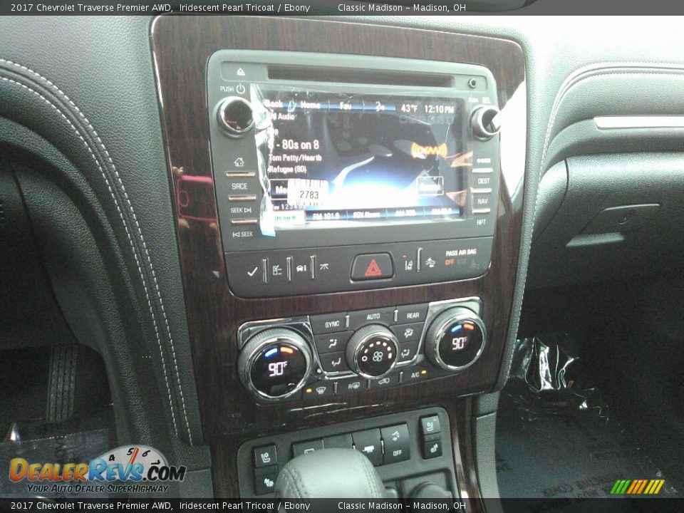 2017 Chevrolet Traverse Premier AWD Iridescent Pearl Tricoat / Ebony Photo #6